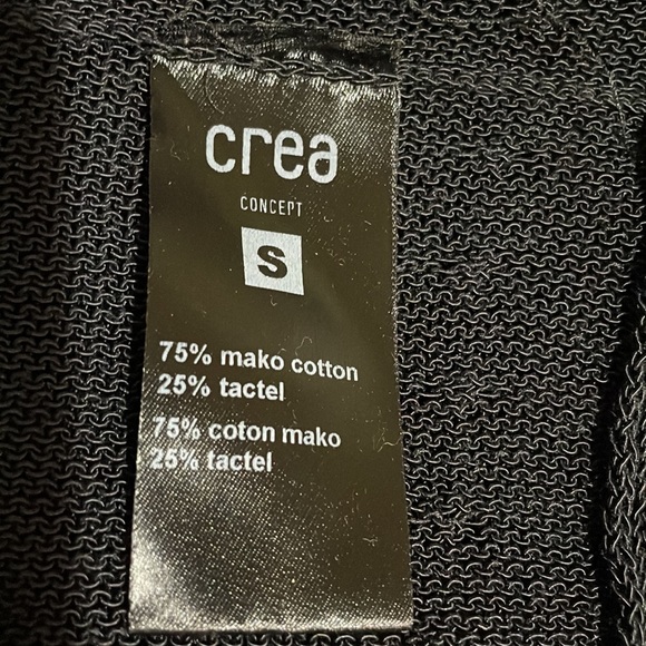 Crea Concept black knit sweater - Picture 4 of 5